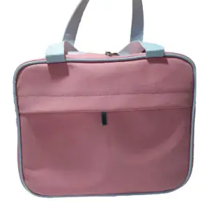 Cosmetiquera D108 tipo Maletín con Asa Doble y Bolsillo Interior